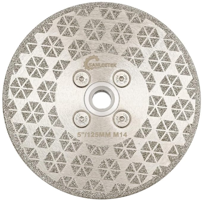 Solidchoice - Diamantzaagblad 125mm voor Graniet en Keramiek