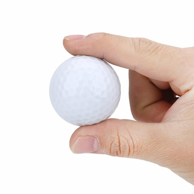 1 Stuk Elektronische LED Verlichting Golfbal voor Donkere Nacht Sport Oefening Training(Roze) white