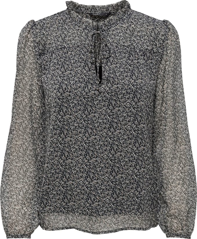 ONLY ONLDITSY L/S BLOUSE WVN NOOS Dames T-shirt - Maat XS