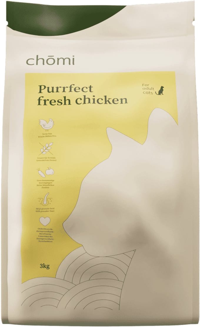 Chomi Pets - Kattenvoer Droogvoer - Kip - 3 kg