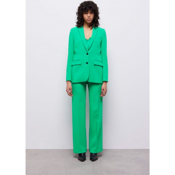 The Kooples 2 Button Suit Jacket Green Taglia: 40 | Blazers Outlet | Donna | Verde