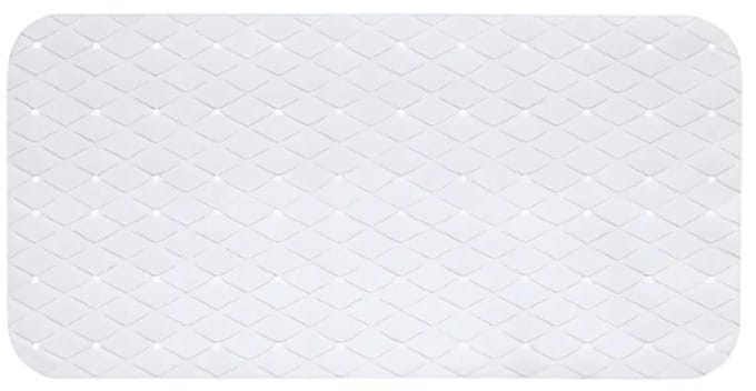 5Five PVC Badmat - 35x70cm - Antislip - Wit