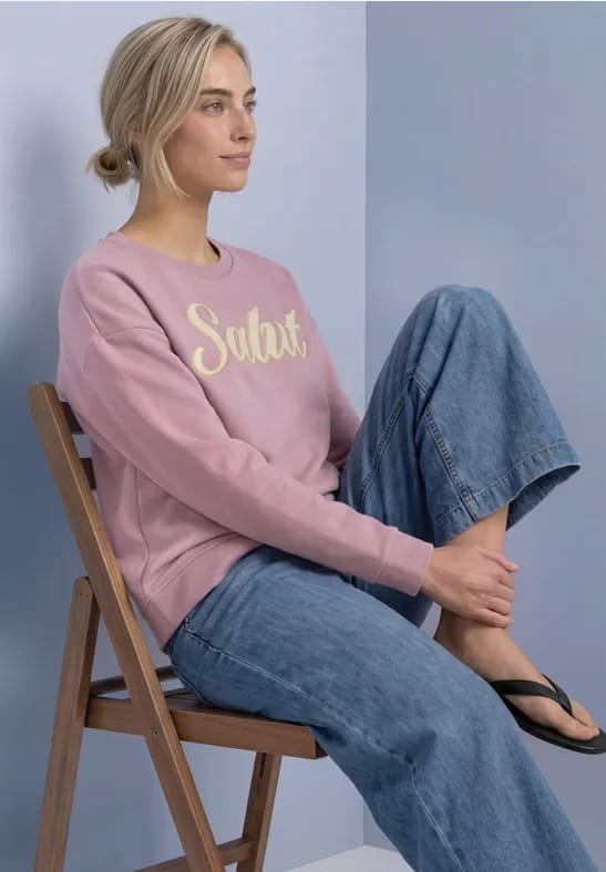 Sweatshirt met lange mouwen en Artwork
