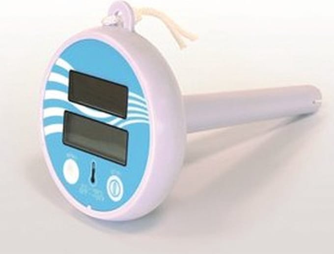 BSI - Digitale Solar Zwembadthermometer - Met geïntegreerde zonnecellen - Zwembad - Spa -