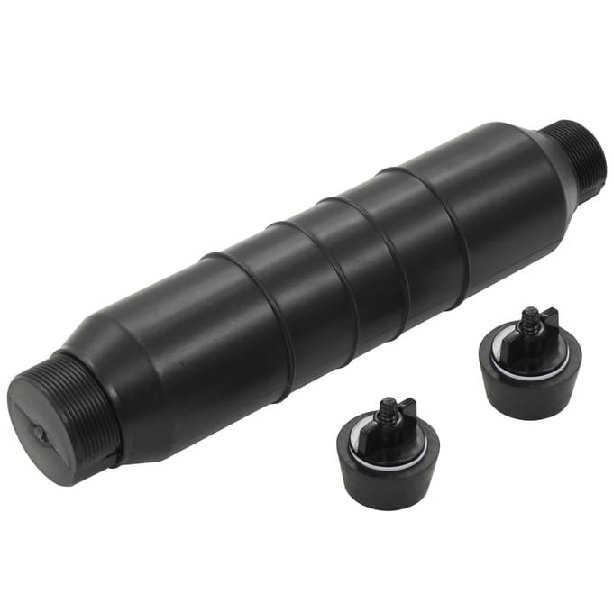 vidaXL - Zwembad - gizzmo - vorstbeschermer - met - 2 - winterstops - HDPE