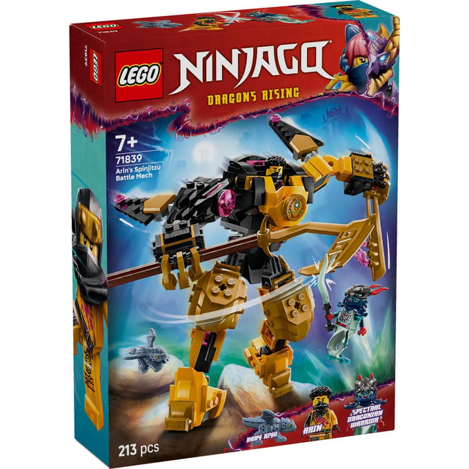 LEGO® NINJAGO® Arins Spinjitzu Strijdmecha Speelgoed - 71839