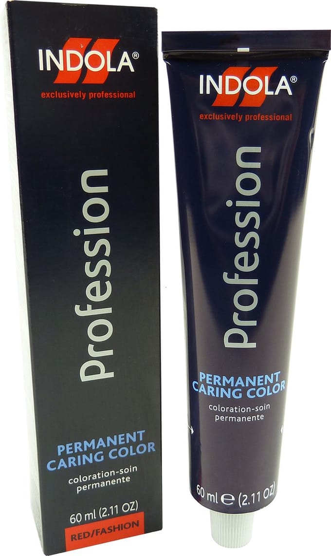 Indola Profession Red/Fashion Permanente haarkleuring 60ml - 05.66x Light Brown Extra Red / Hellbraun Extra Rot