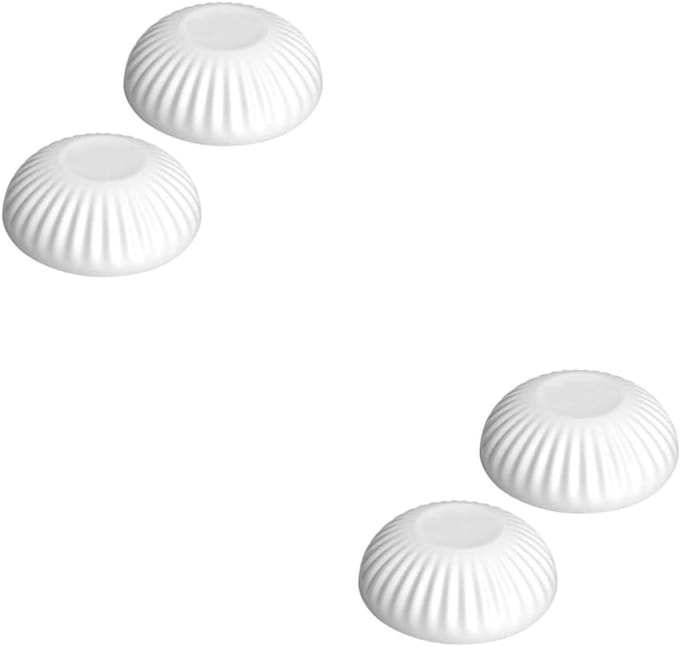 Deurstopper - Muurbeschermer - Bescherming Deur - Zelfklevend - Medium - Wit