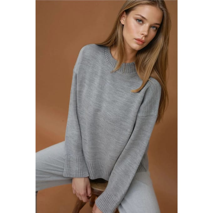 Ronde Hals Comfortabele Trui