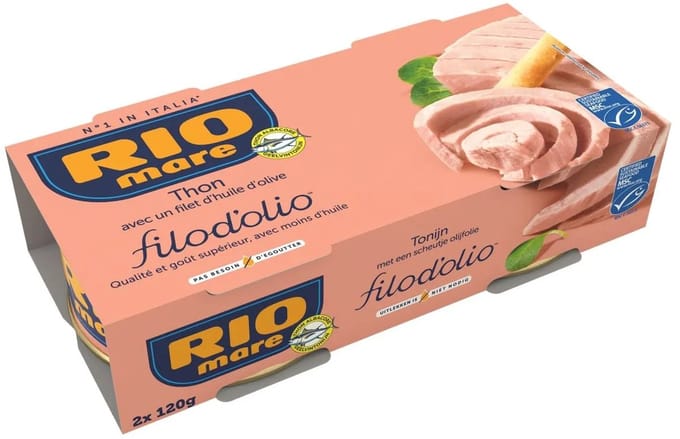 Rio Mare Tonijn Filio d'Olio 2x120g