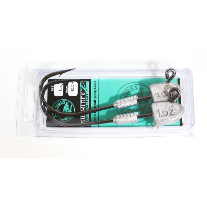 Tackle Tactics TT Swimlockz HD Jig Head 1 oz 10/0 H 2/pak (4082)