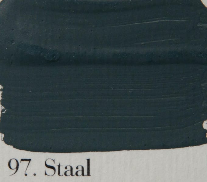 "l' Authentique krijtverf, kleur 97 Staal, 2.5 lit."