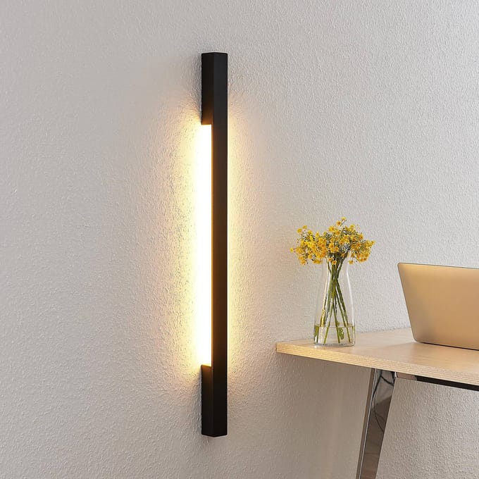 Arcchio Ivano LED wandlamp 91 cm zwart
