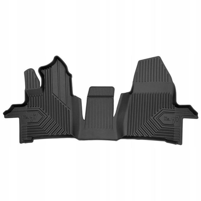 FROGUM No.77 - Automatten - Ford Transit Custom 2013-2022 - Zwart - TPE Materiaal - Perfecte Pasvorm