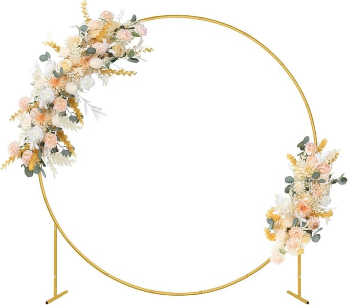 Bloemboog voor Bruiloft - Elegante Bloemdecoratie en Steun