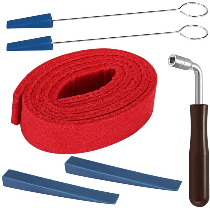 Professionele piano-afstemmingsset Tunergereedschapset Piano-afstemgereedschap Houten handvat stemhamer veelkleurig