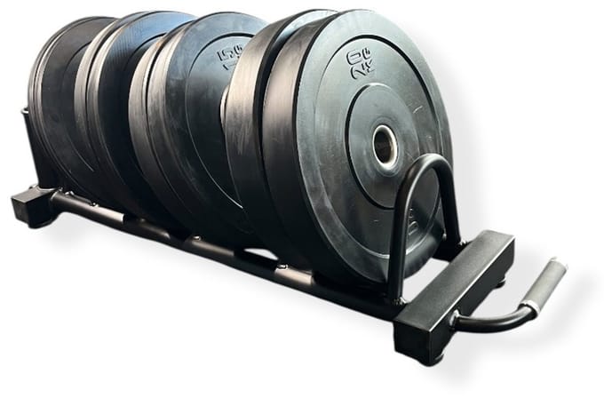 Padisport opbergsystemen - Bumper plate rack - Halterschijven - Bumper plates - Halterrek