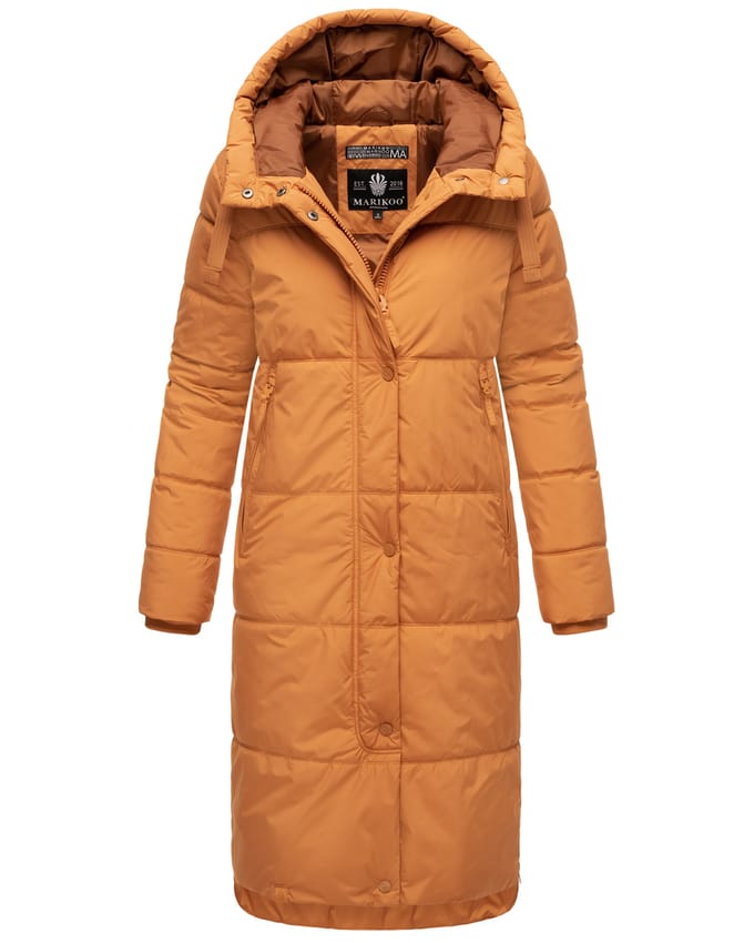 Marikoo Soranaa dames winterjas – lang, warm & met capuchon
