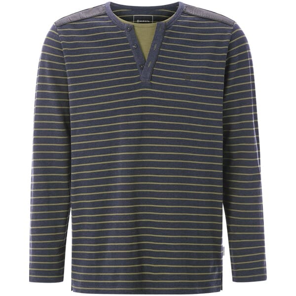 Shirt met lange mouwen GAVINO donkerblauw