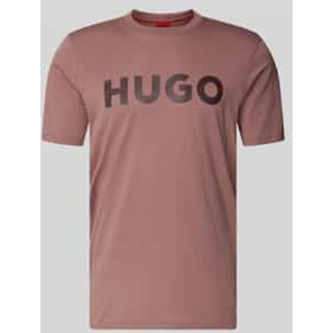 Regular fit T-shirt van puur katoen model 'DULIVIO'