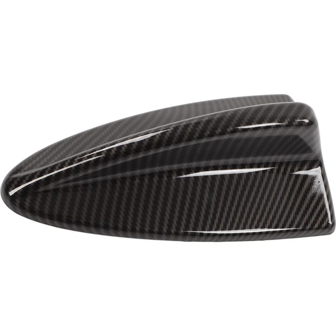 Auto Haaienvin Antenne Cover Dakantenne Basis Vervanging in Koolstofvezelstijl voor 3 Serie E90 black