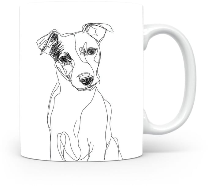 Beker Jack Russell Terriër