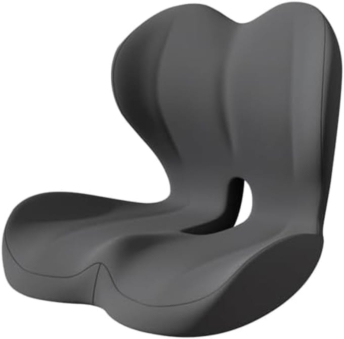 Ergonomisch zitkussen met zijsteun voor comfortabel zitten