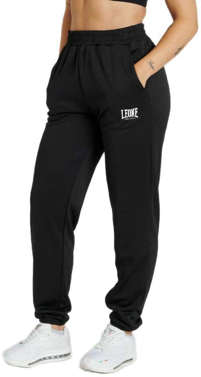 Leone1947 Logo Broek Zwart M Vrouw