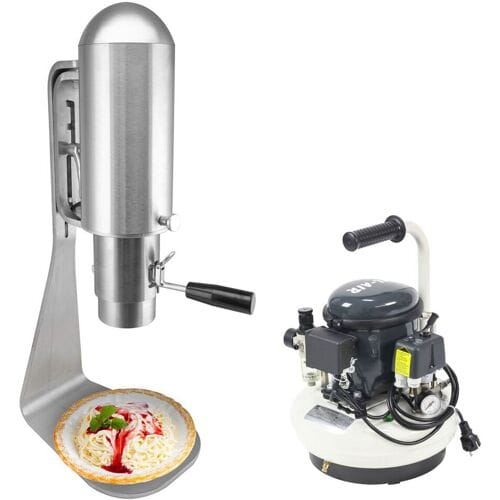 GGM Gastro Spaghetti-Eispresse UNICA mit Formgeber Spaghetti Zilver