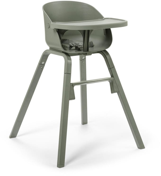 Elodie GRACE hoge eetstoel - Kinderstoel - Meegroeistoel - Hazy Jade