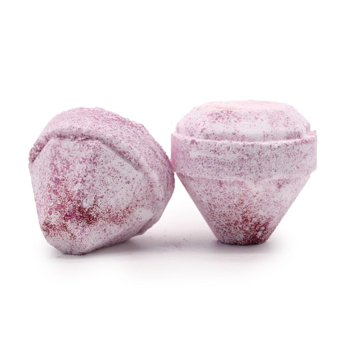 Edelsteen Badbom – Very Berry – Badbruisbal met edelsteen in het hart – Geschenk voor wellnessliefhebbers