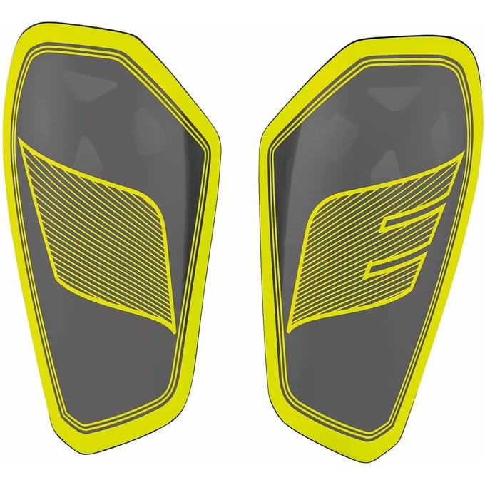 Erima Flex Guard Scheenbeschermer - Geel / Zwart | Maat: S