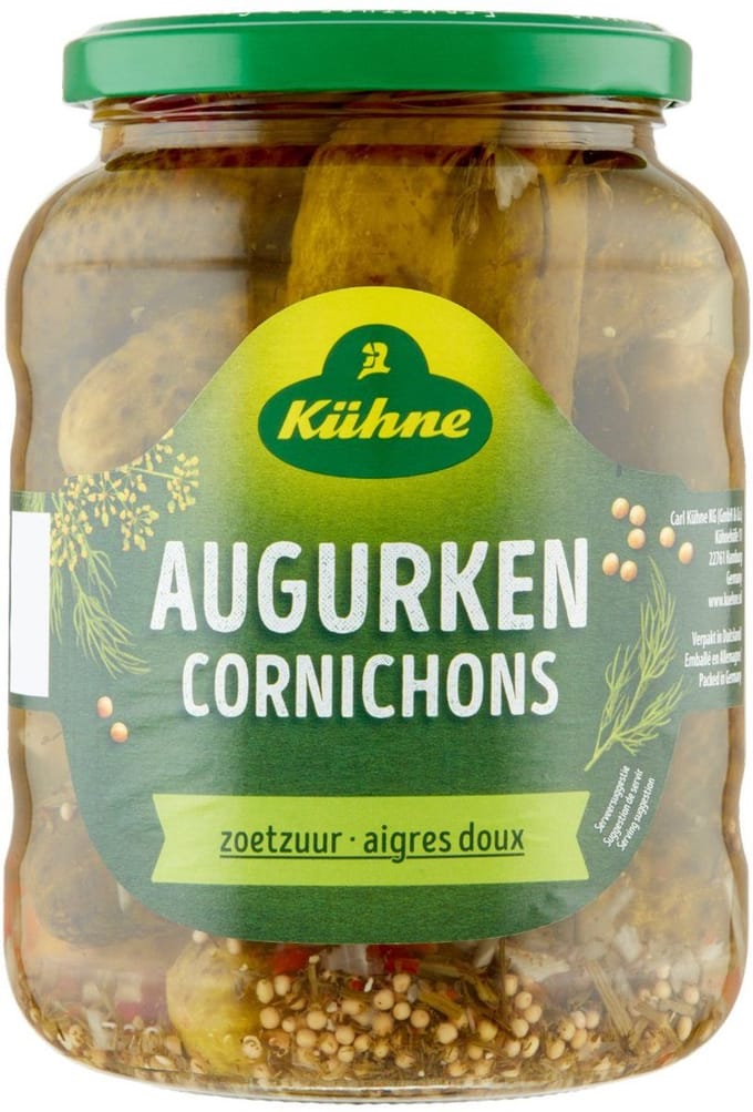 Kühne Augurken 6 potten x 72 cl