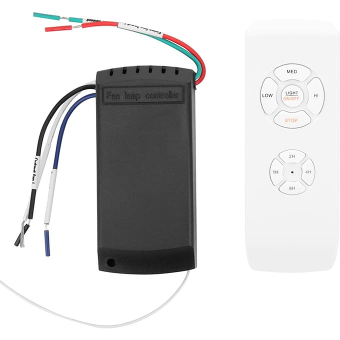 Timing Draadloze Intelligente Universele Plafondventilator Licht Afstandsbediening Engelse Versie 85V‑260V