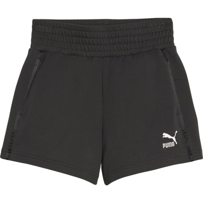 Puma High Waist Korte Broek Vrouwen Zwart K01