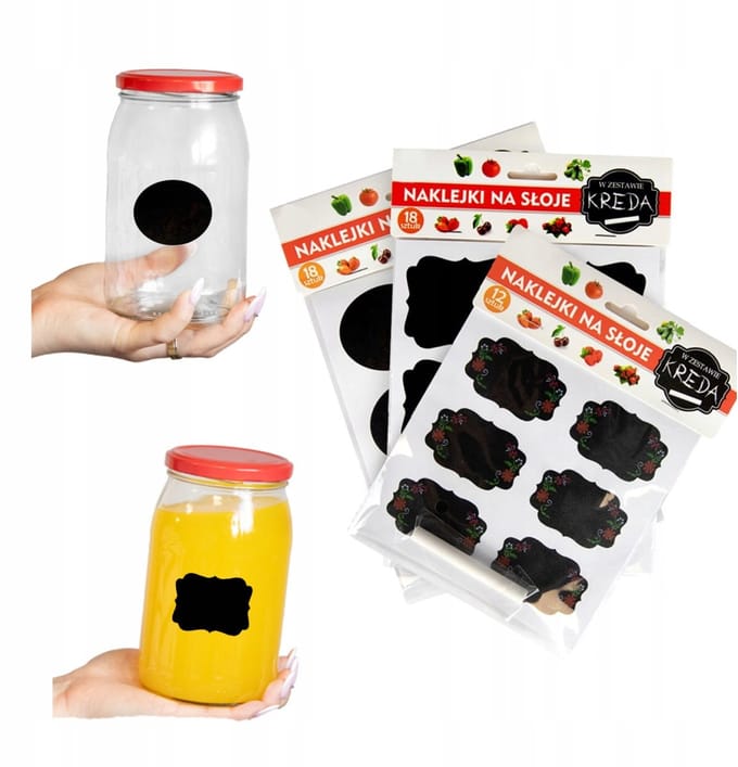 Bimberek - Krijtstickers - Zelfklevend - 12 Stuks