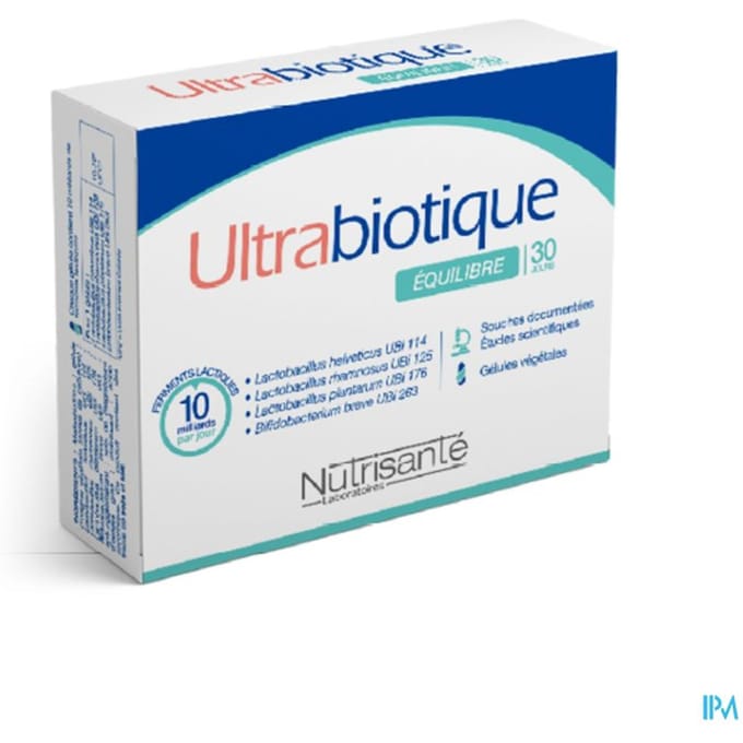 Vitavea Ultrabiotic Balance 30 Plantaardige Capsules