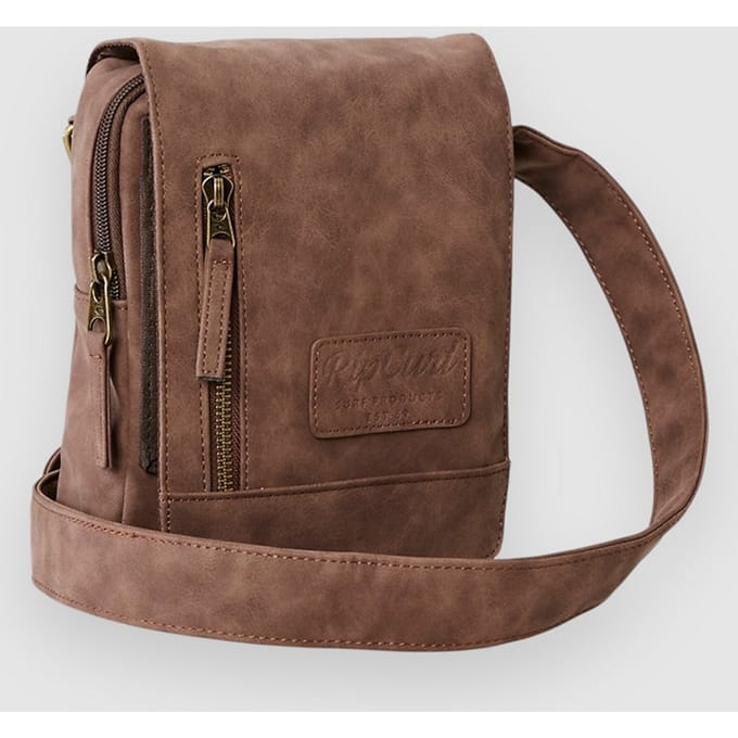 Rip Curl Classic Leazard Pouch Schoudertas Bruin Man