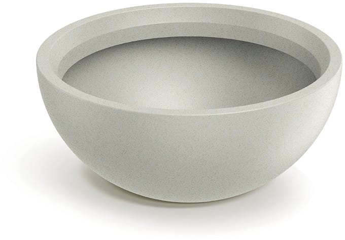 Bloemenschaal Buiten Molio Bowl 60x25cm ZAND Ethick