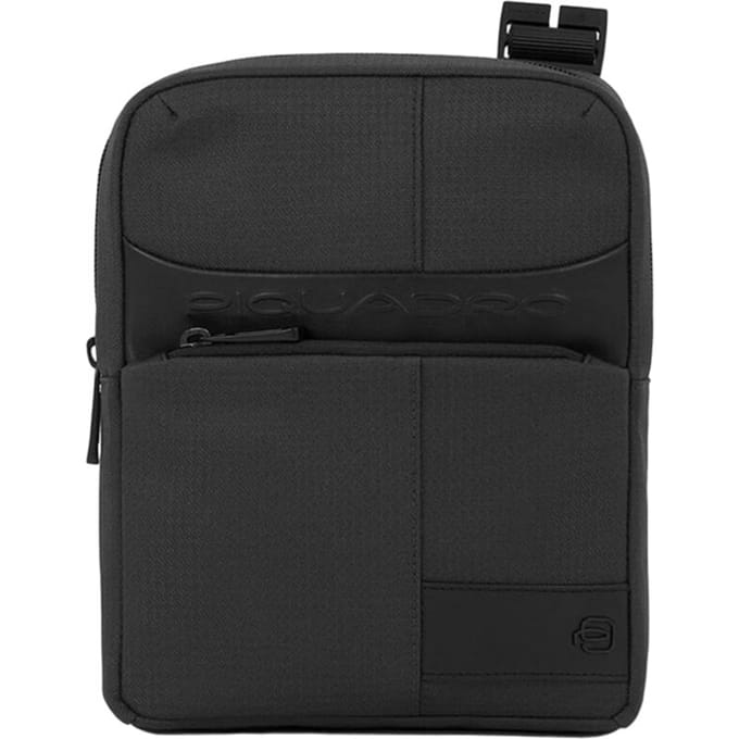 Schoudertas voor mannen Piquadro ca3084w129-n Zwart