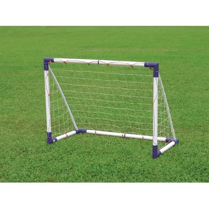 Megaform voetbaldoel PVC stevig voetbaldoel voor buiten en binnen.