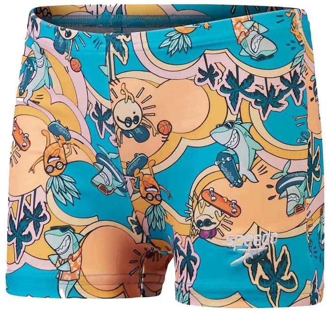 Speedo Infant Digital Allover Zwemboxer Veelkleurig 9-12 Months Jongen