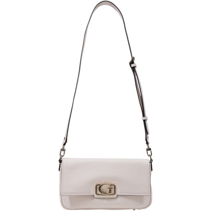 GUESS Schoudertas Circe Flap Shoulder Bag Shell Crème