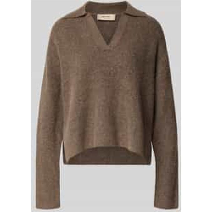 Gebreide pullover van Mix van wol en alpaca Model 'Thora Aidy'