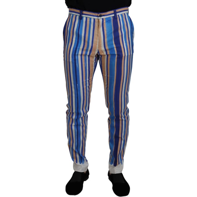 Dolce Gabbana Pt0736 Gestreepte Broek