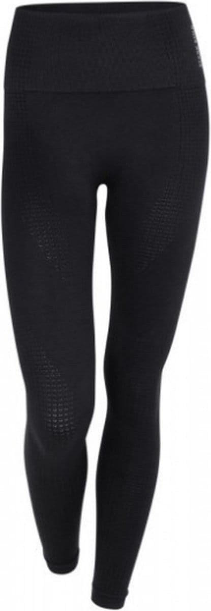 Sportlegging - Naadloos - Hoge taille - Stippen - Zwart - Maar M