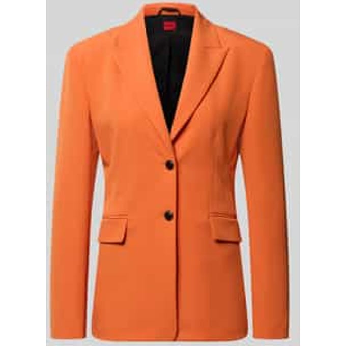 regular fit longblazer met 1-knoopssluiting model 'ASMALLA-1'