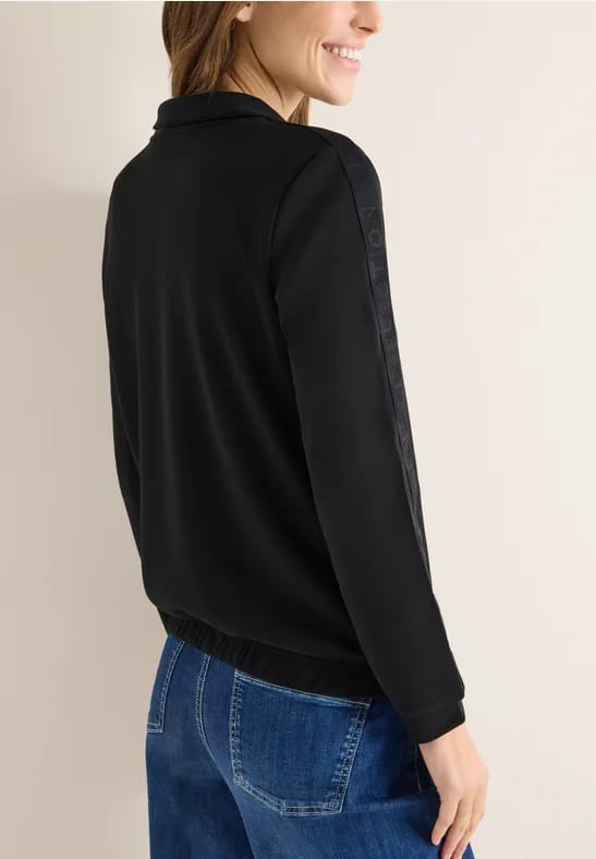 Zacht jack met getapet detail