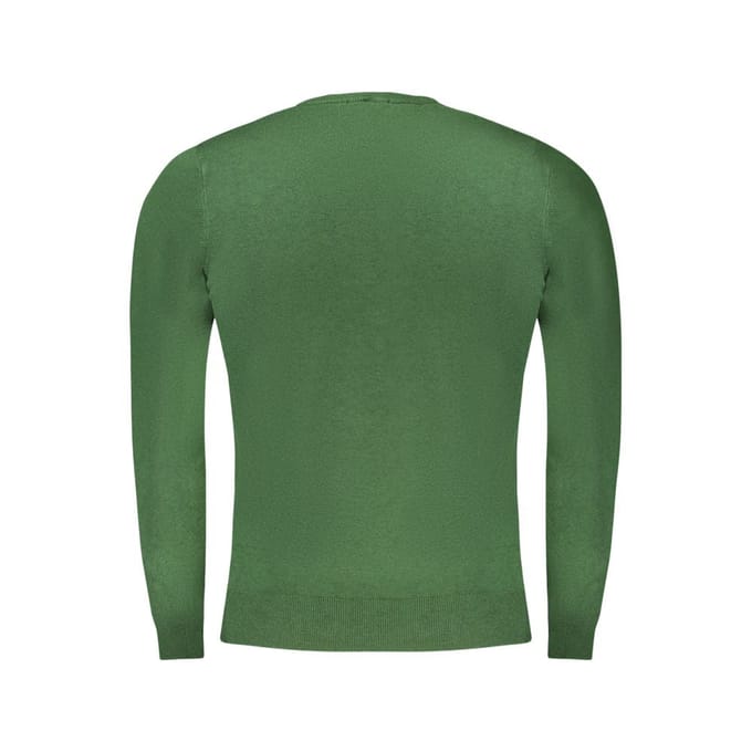 Cavalli Class Groene Viscose Heren Trui