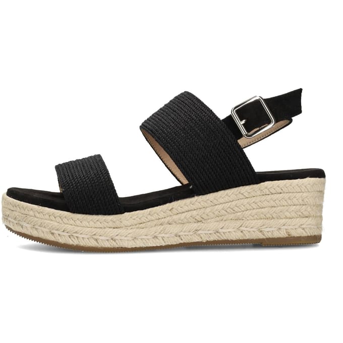 POSH by Poelman CETO Dames Sandalen - Zwart